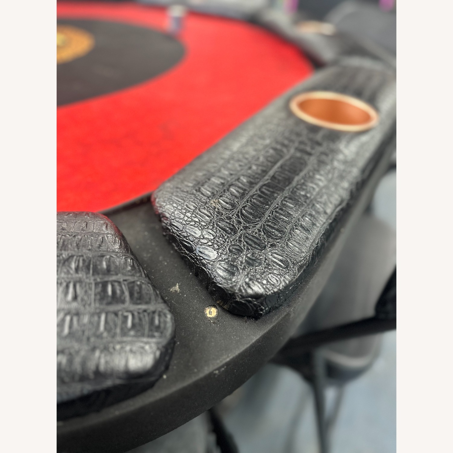 Black Leather Play Table - image-5