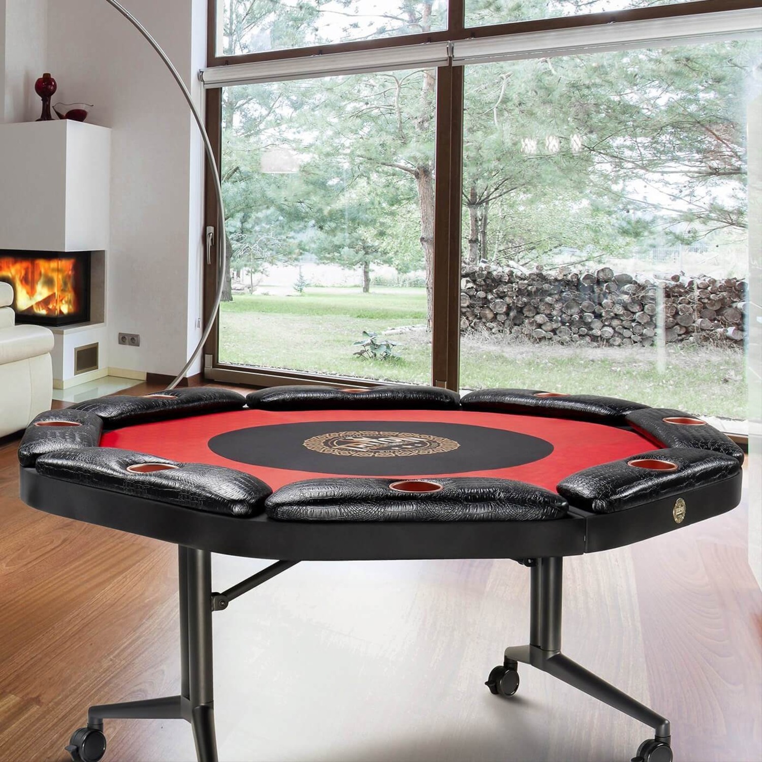 Black Leather Play Table - image-10