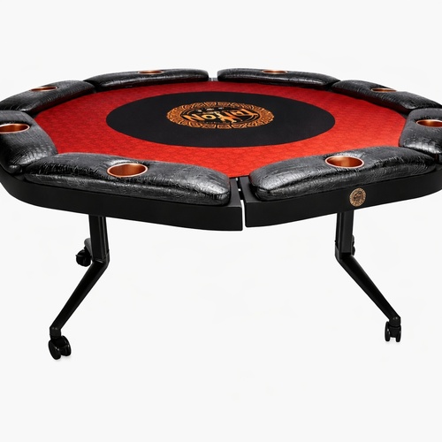 Used Black Leather Play Table for sale on AptDeco