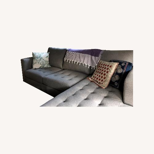 Used Right Facing Trudeau Sectional Sofa With Storage for sale on AptDeco