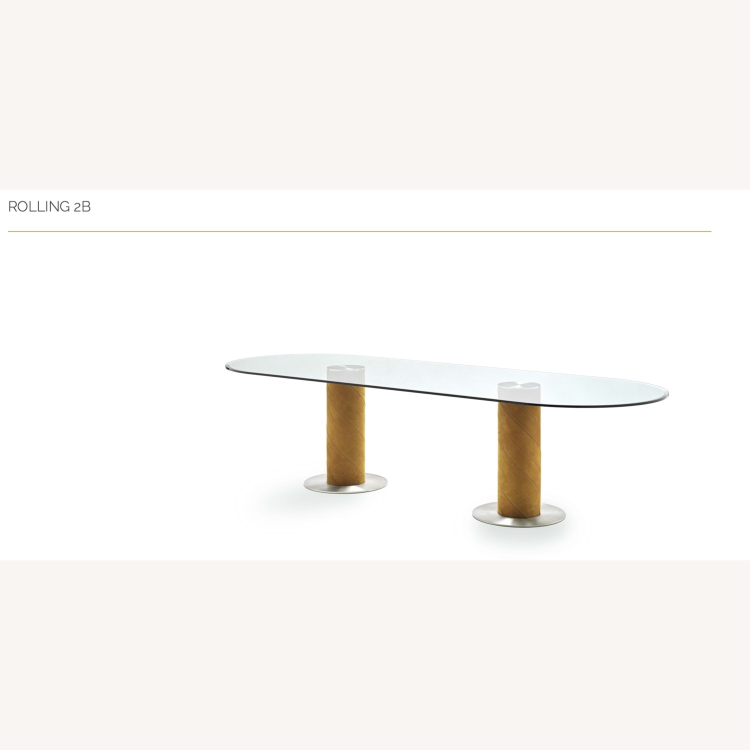 FASEM Rolling 2b Table Dining Table - image-5