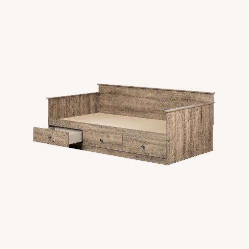 Used South Shore Furniture Natural Wood Daybed for sale on AptDeco