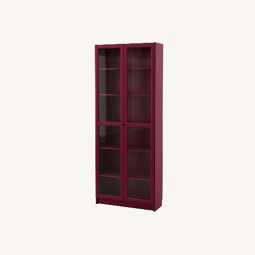 Used IKEA Billy Red Bookcase for sale on AptDeco