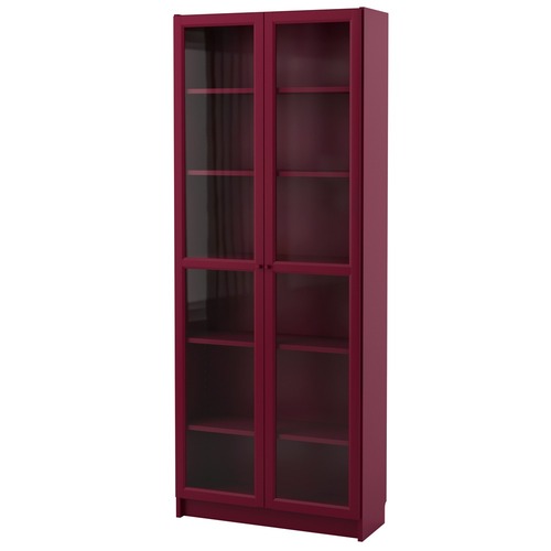 Used IKEA Billy Red Bookcase for sale on AptDeco
