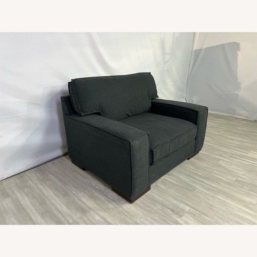 Used Ashley Millennium Gamaliel Charcoal Chair for sale on AptDeco