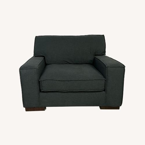 Used Ashley Millennium Gamaliel Charcoal Chair for sale on AptDeco