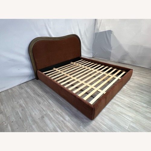 Used Lulu and Georgia Greenbury Platform King Bed for sale on AptDeco