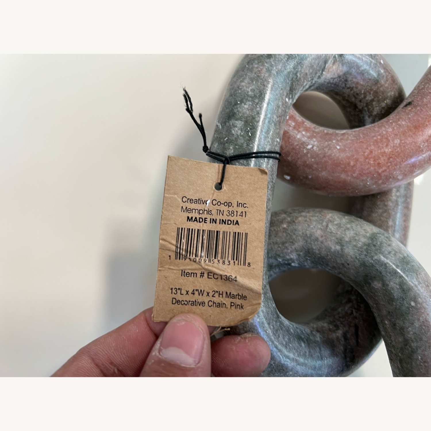 Creative Co-Op Decorative Marble Chain - image-3