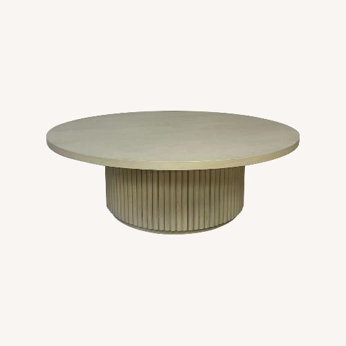 Used Lulu and Georgia Rutherford Round Coffee Table for sale on AptDeco