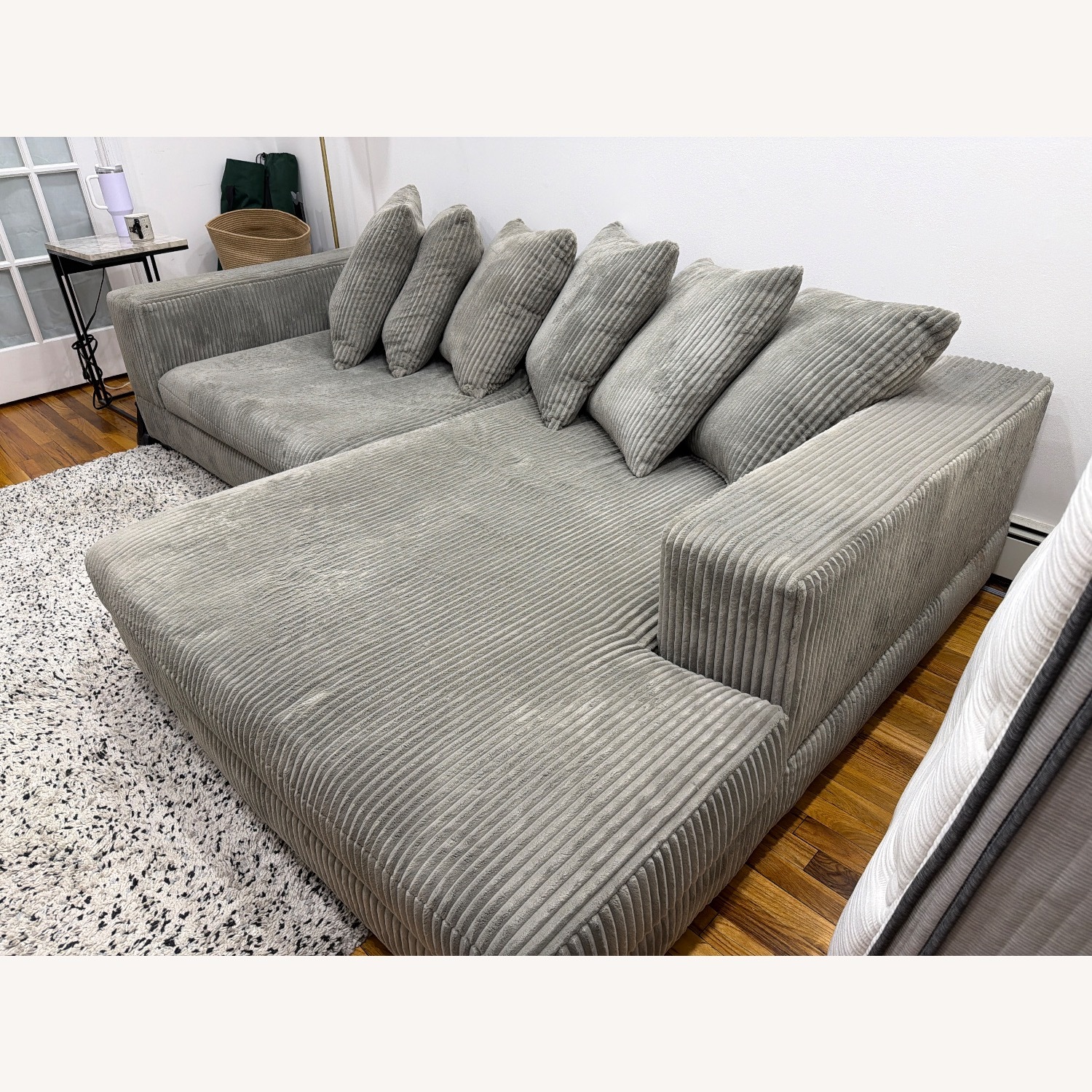 Wayfair Luxe 108” Corduroy Sectional - image-4