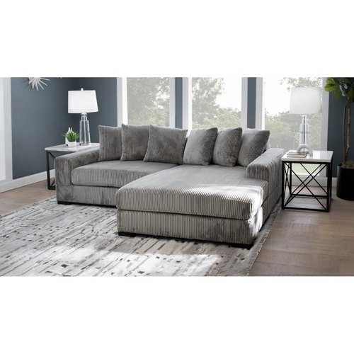Used Wayfair Luxe 108” Corduroy Sectional for sale on AptDeco