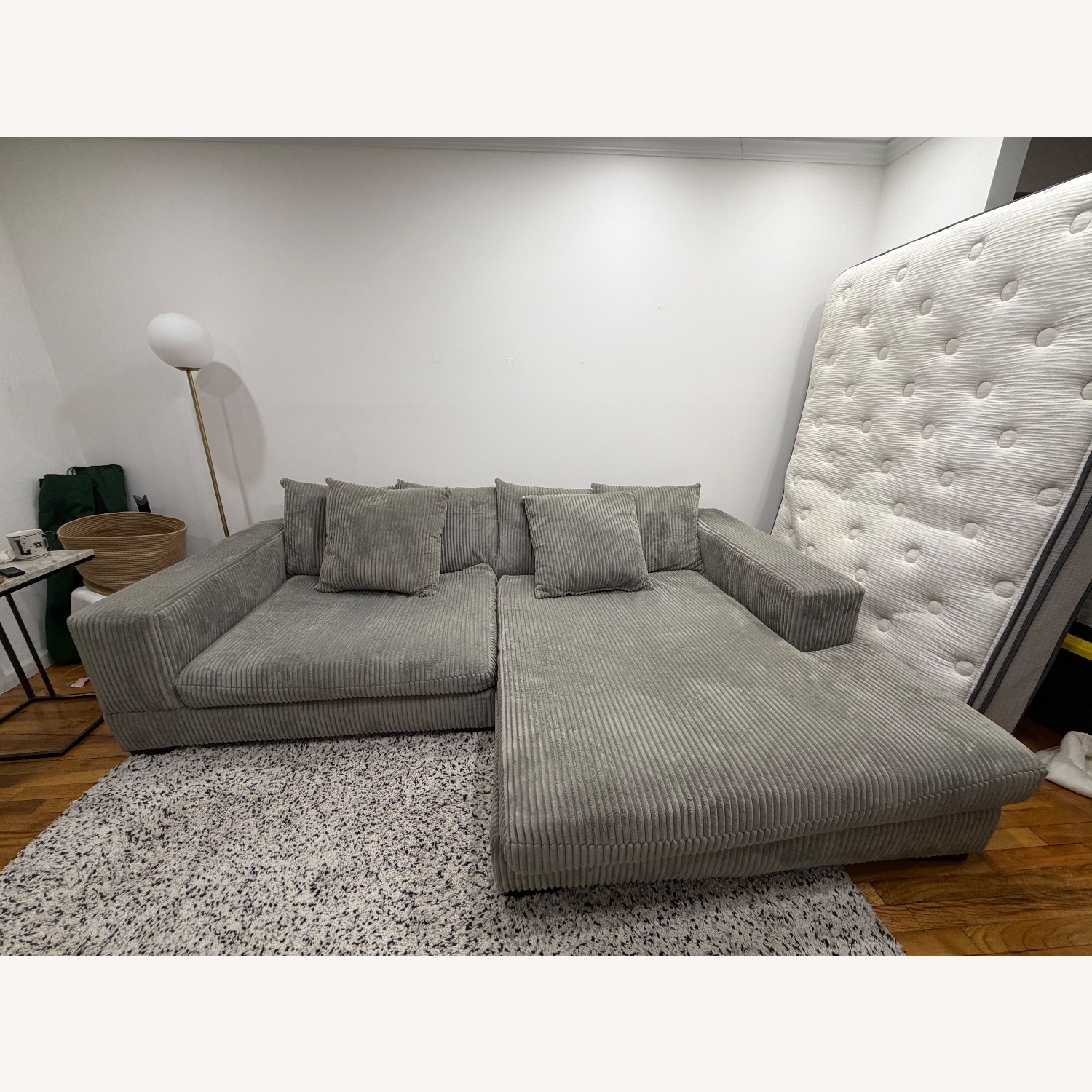 Wayfair Luxe 108” Corduroy Sectional - image-3