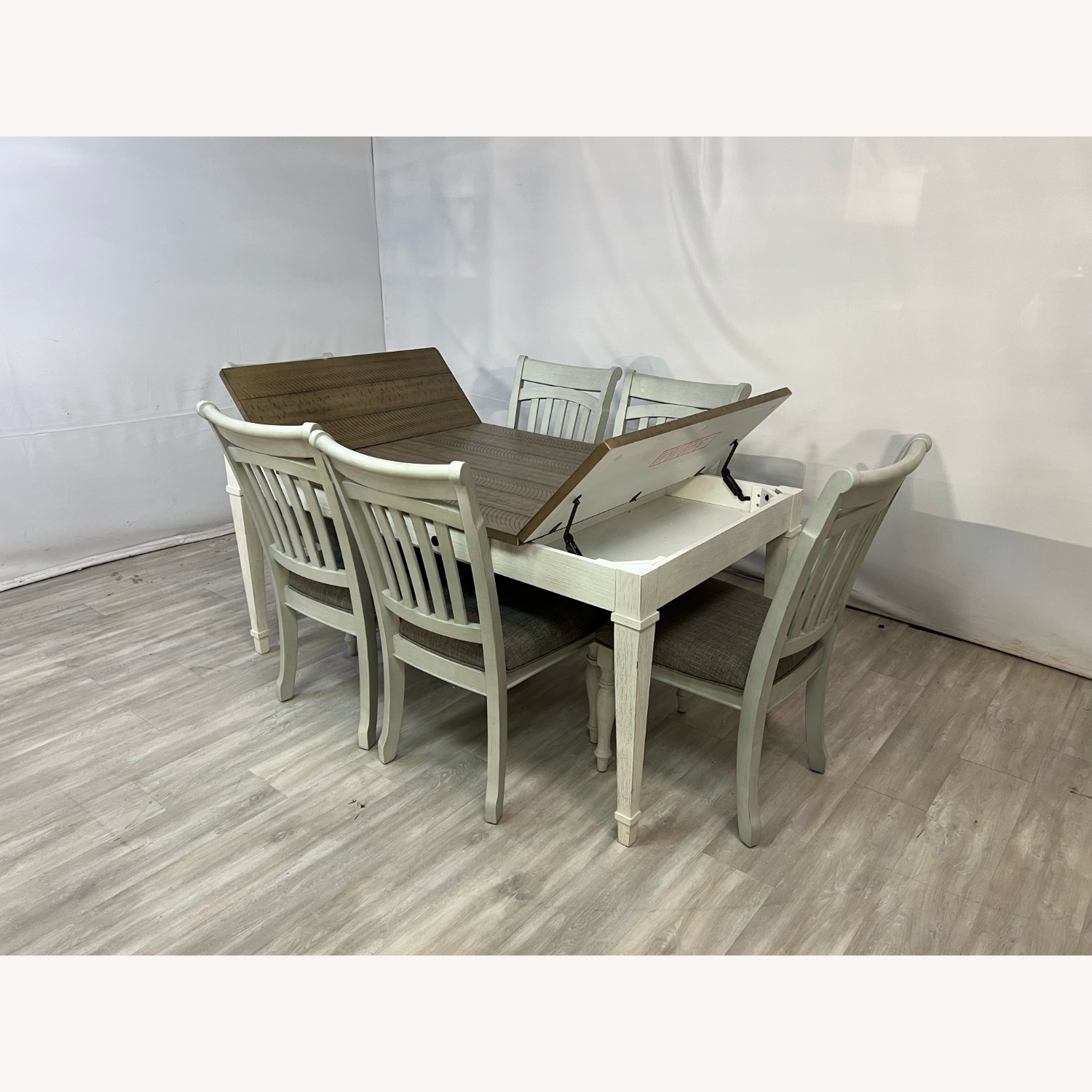 Coleman Furniture Skempton Storage Dining Room Set - image-5