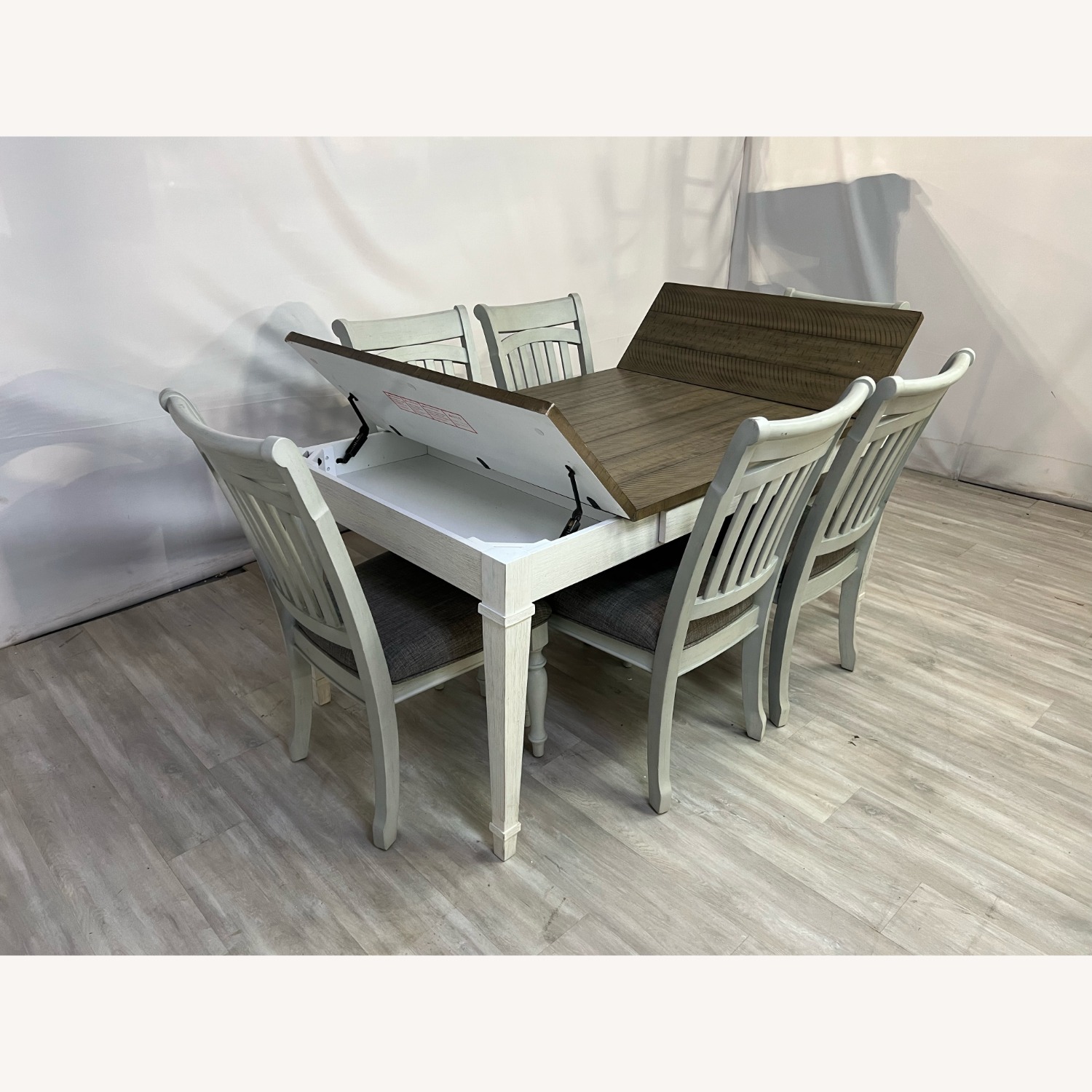 Coleman Furniture Skempton Storage Dining Room Set - image-6