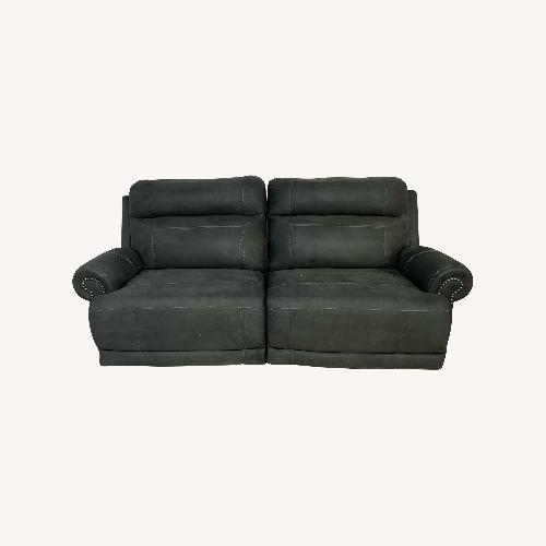 Used Raymour and Flanigan Reclining Sofa for sale on AptDeco