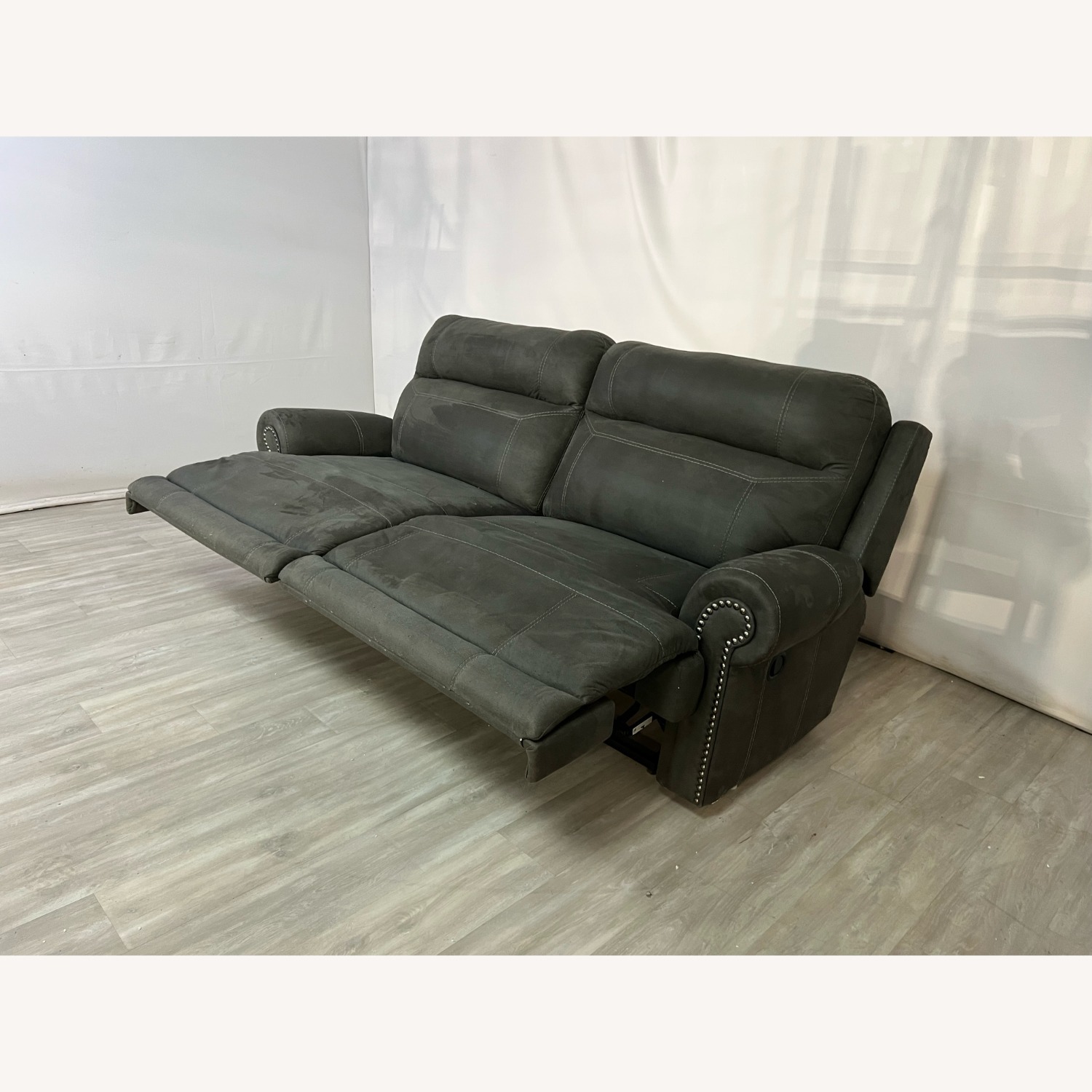 Raymour and Flanigan Reclining Sofa - image-6