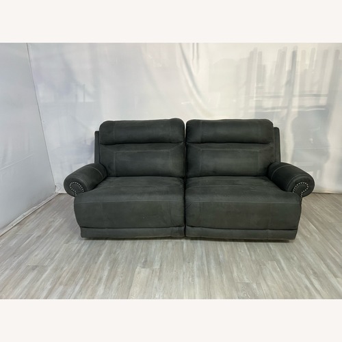 Used Raymour and Flanigan Reclining Sofa for sale on AptDeco