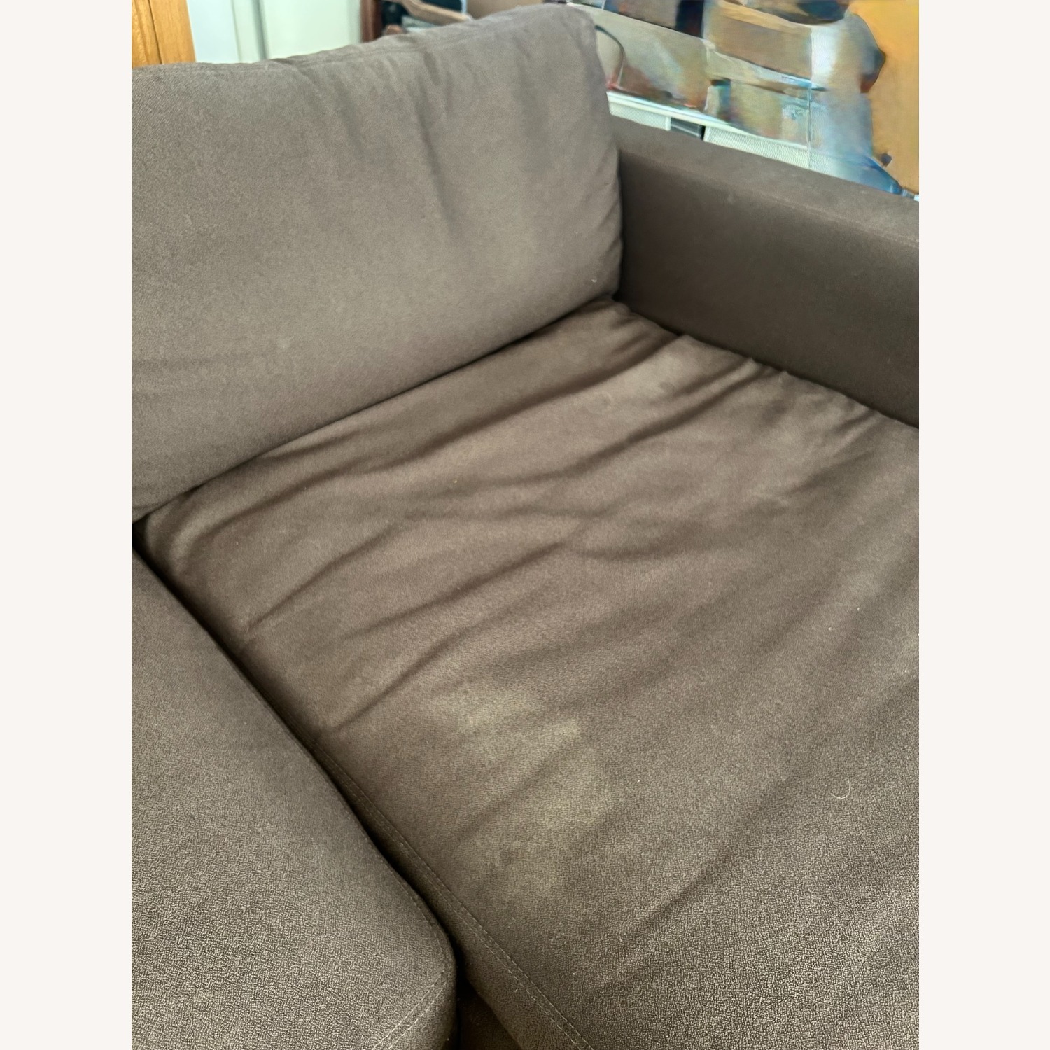 Design Within Reach Brown 2-Piece Sectional+Chaise - image-3