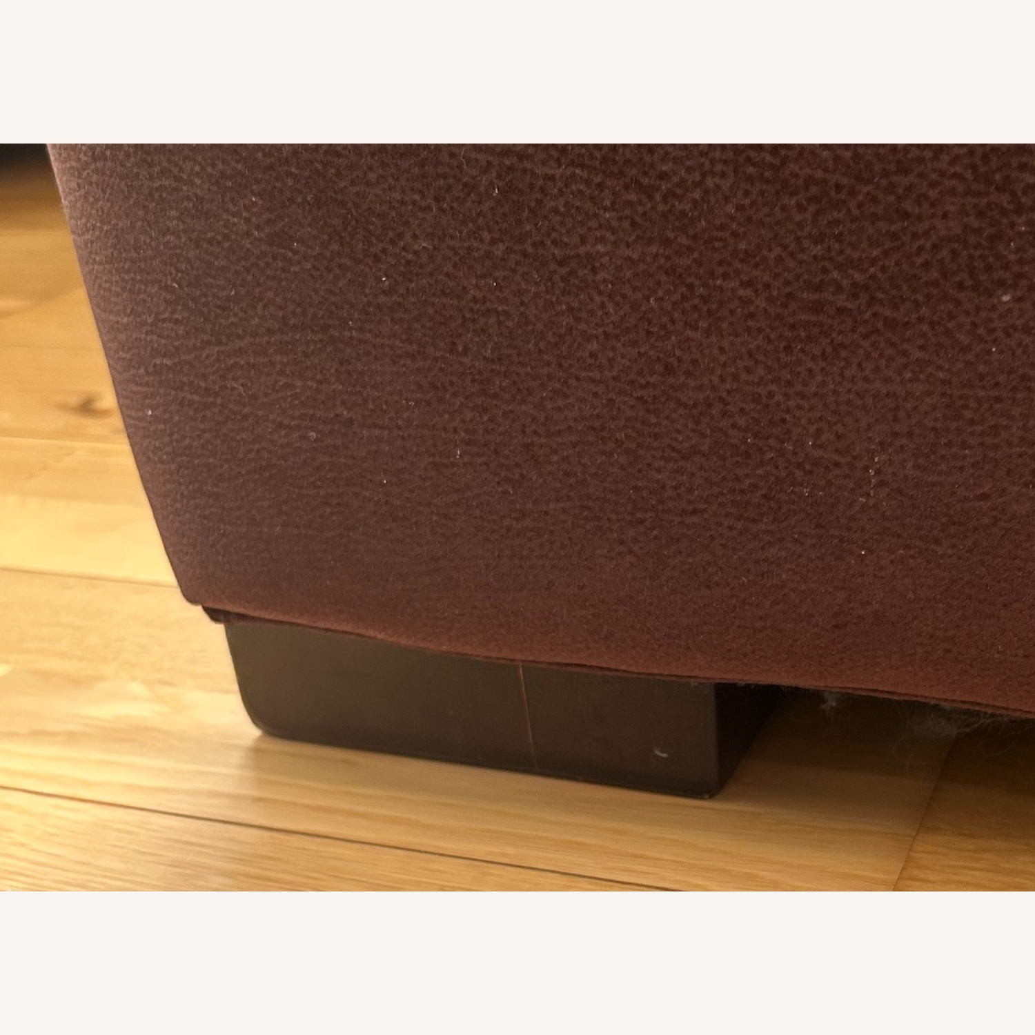 Dark Brown Fabric 3+ Seater Sofa - image-6