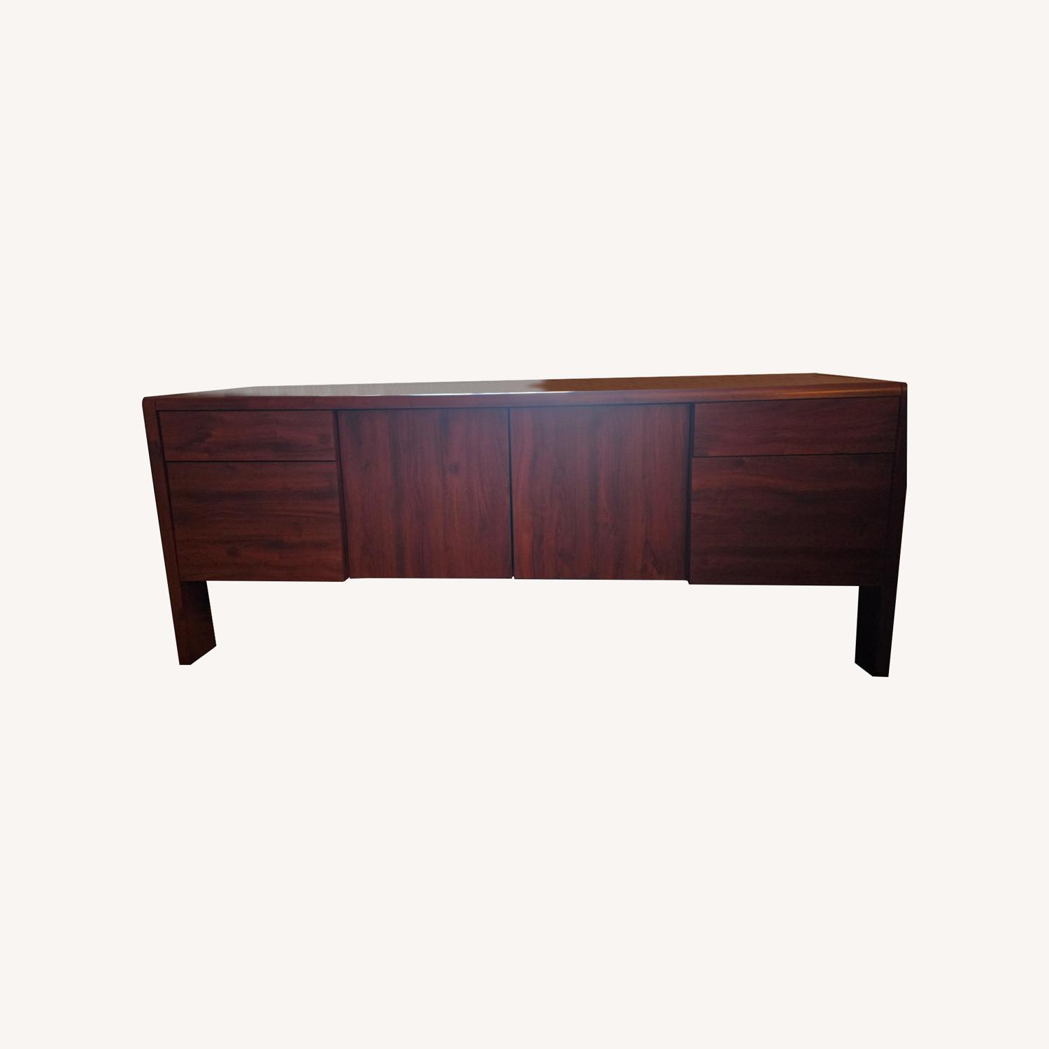 Solid Cherry Wood Credenza - image-0