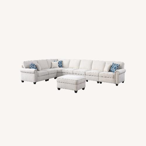 Used Wayfair Natural 3+ Piece Sectional for sale on AptDeco
