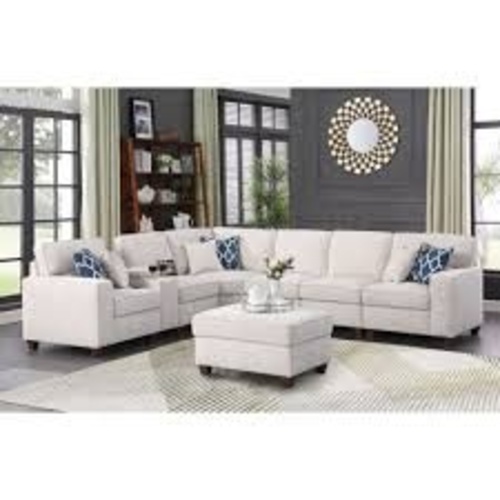 Used Wayfair Natural 3+ Piece Sectional for sale on AptDeco