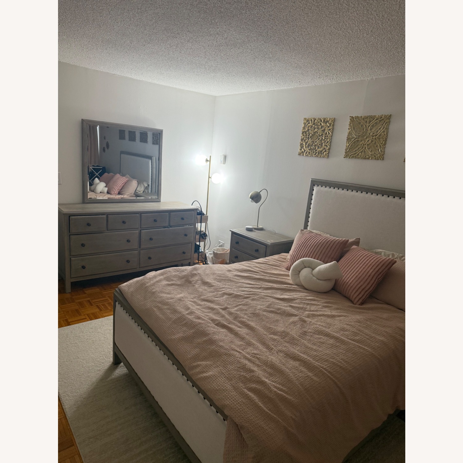 Macy's Kelly Clarkson Natural Wood Queen Bed - image-2