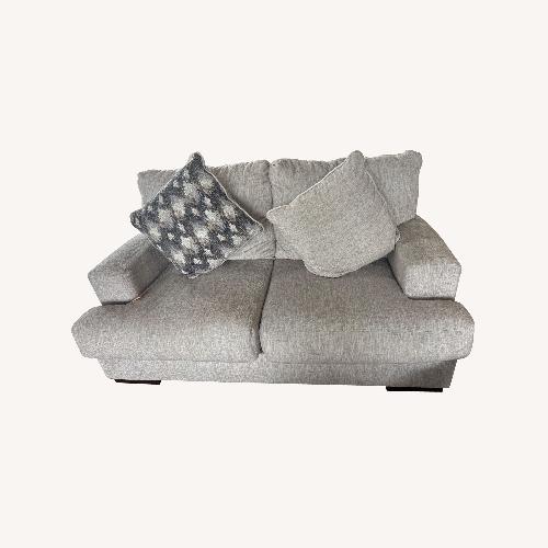 Used Ashley Furniture Natural Fabric 2 Seater Sofa for sale on AptDeco