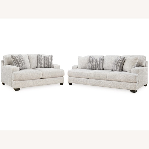 Used Ashley Furniture Natural Fabric 2 Seater Sofa for sale on AptDeco