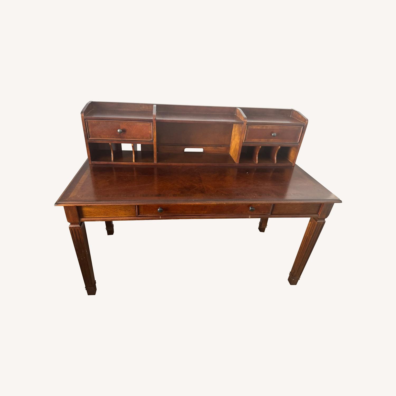 Wood Desk - image-0