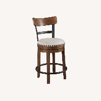 Ashley Furniture Light Brown Wood Stools