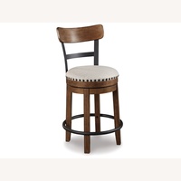 Ashley Furniture Light Brown Wood Stools