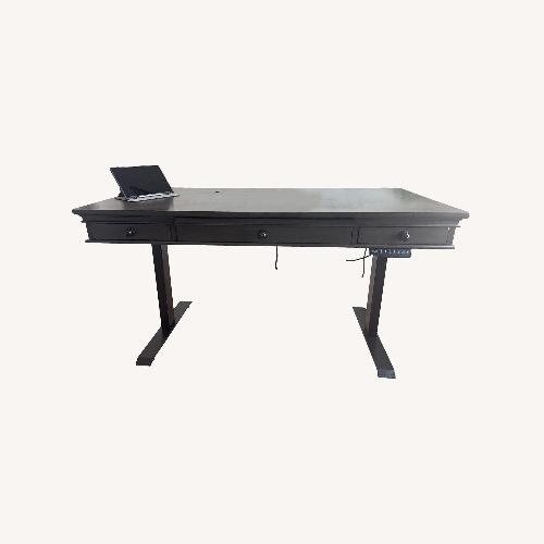 Used Dark Gray Desk for sale on AptDeco