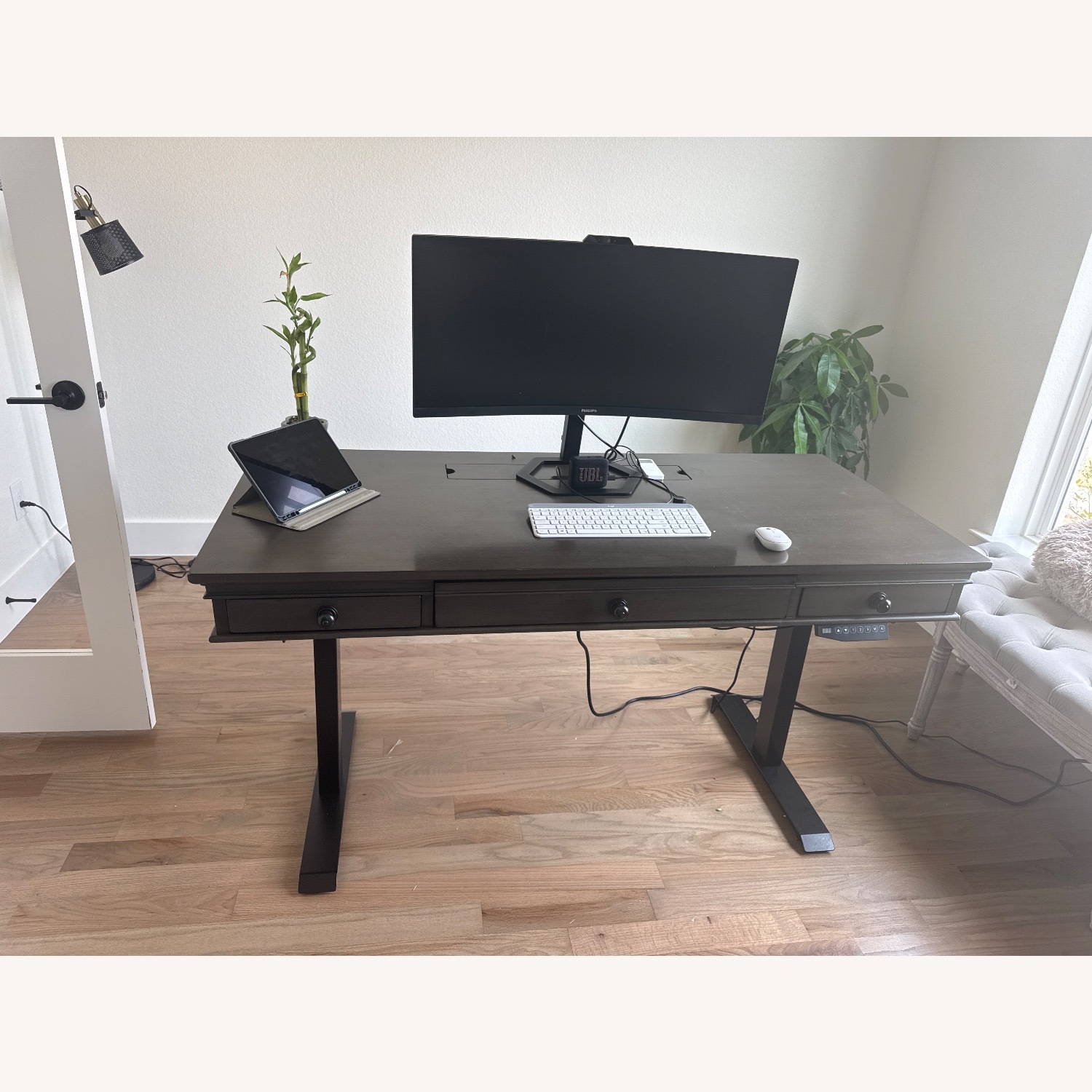 Dark Gray Desk - image-1