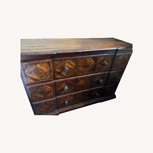 Used Theodore Alexander Dark Brown Wood Dresser for sale on AptDeco