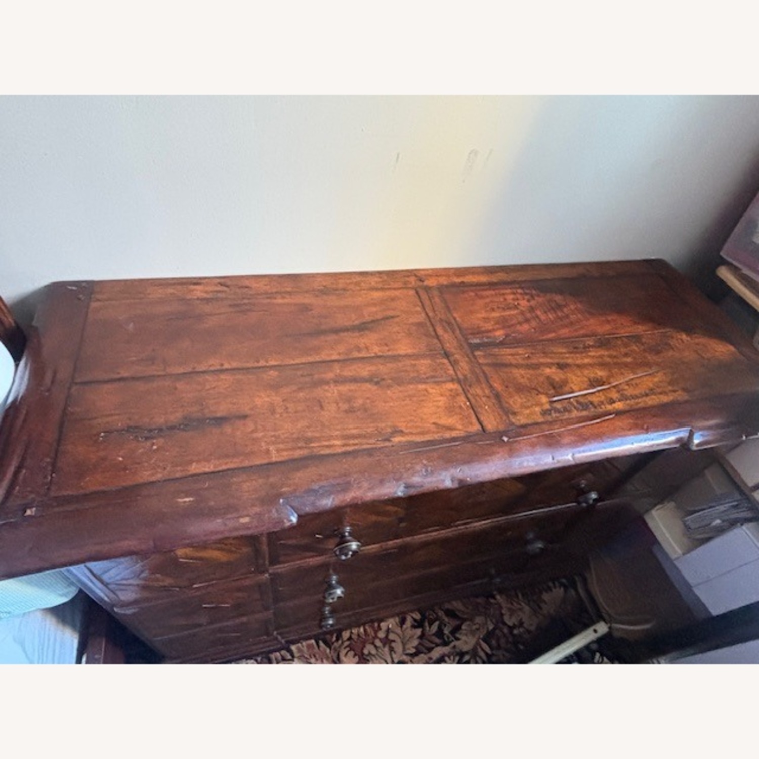 Theodore Alexander Dark Brown Wood Dresser - image-1