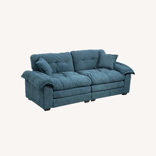Used Wayfair Blue Loveseat for sale on AptDeco