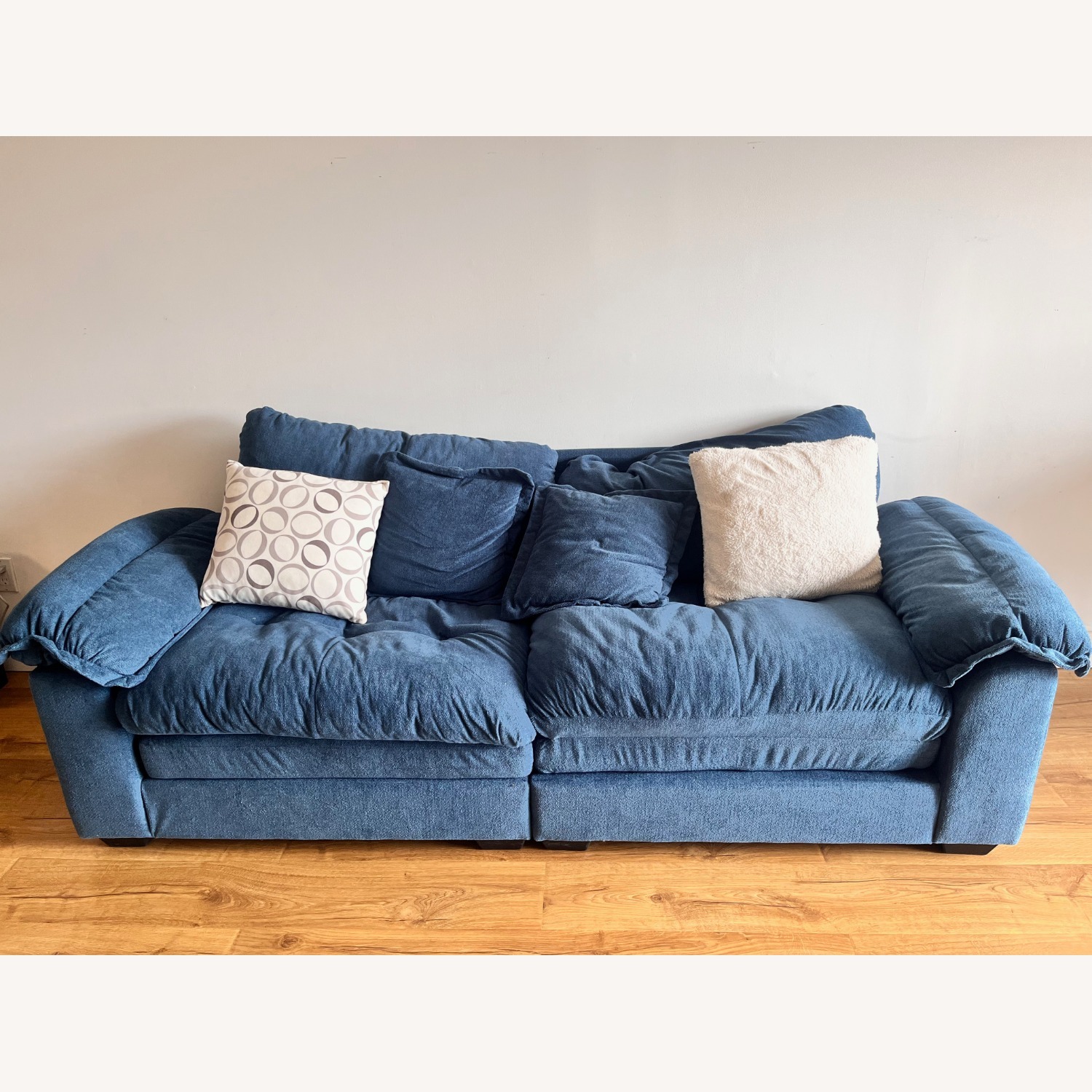 Wayfair Blue Loveseat - image-1