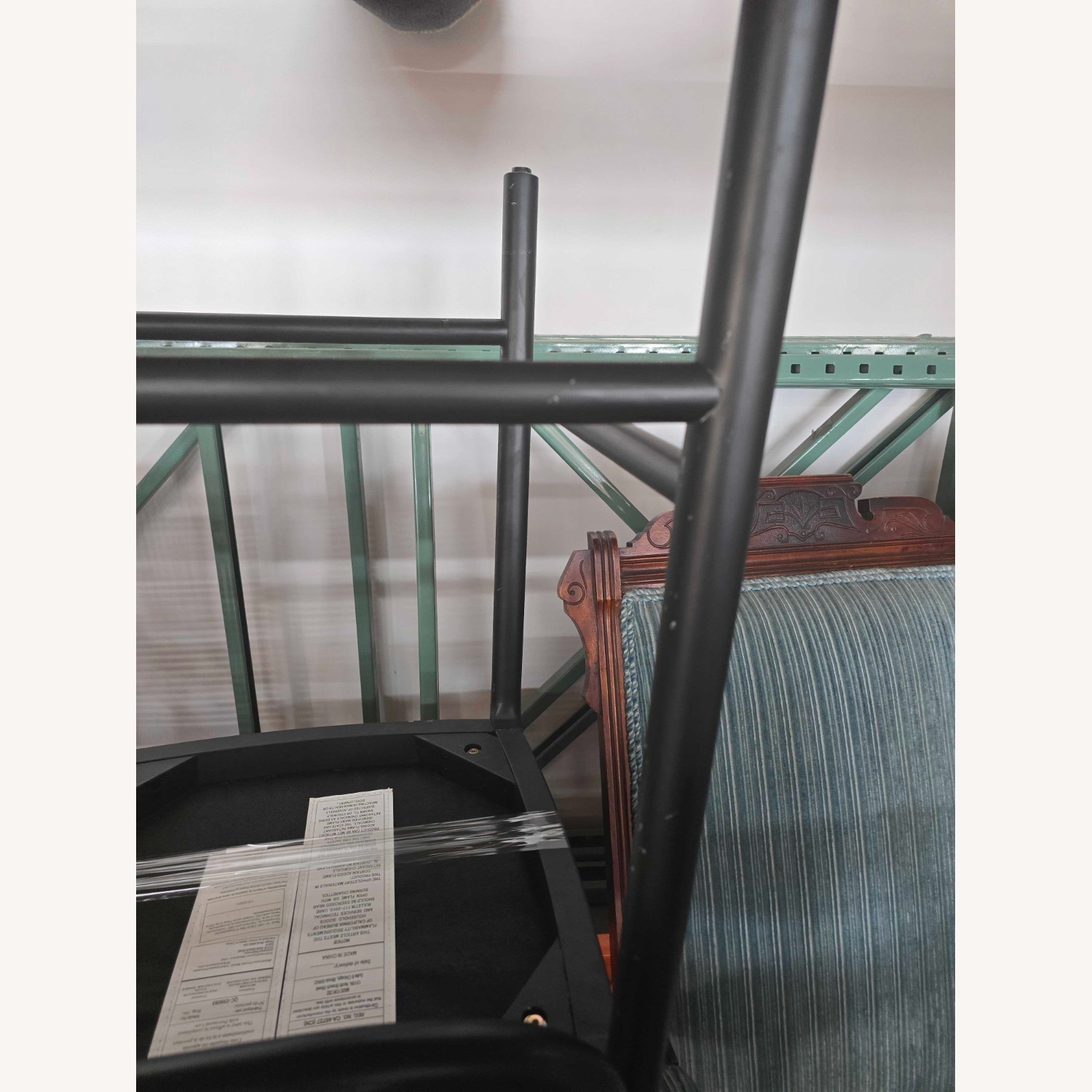 CB2 Nadia Black Rattan Stools - image-7