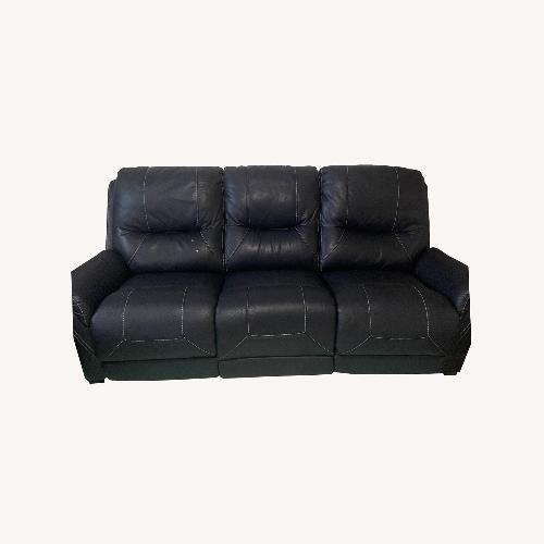 Used Luke Leather 3 Seater Sofa Recliner for sale on AptDeco