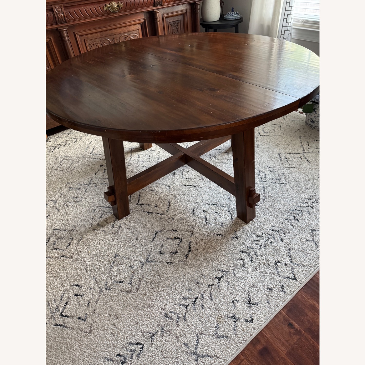 Pottery Barn Toscana Round Table 72” - image-3