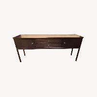 Room & Board Linear Dark Brown Wood Sideboard