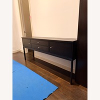 Room & Board Linear Dark Brown Wood Sideboard