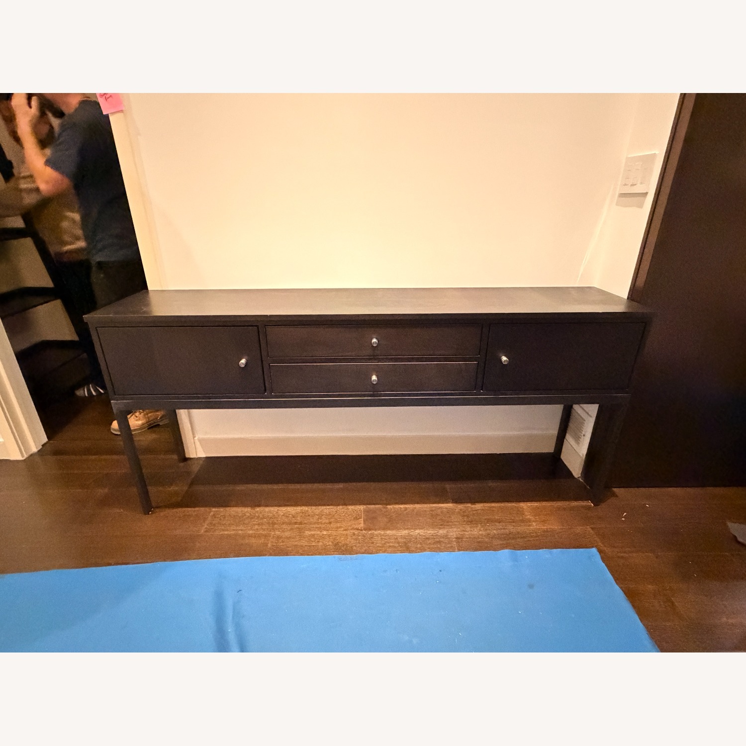 Room & Board Linear Dark Brown Wood Sideboard - image-2