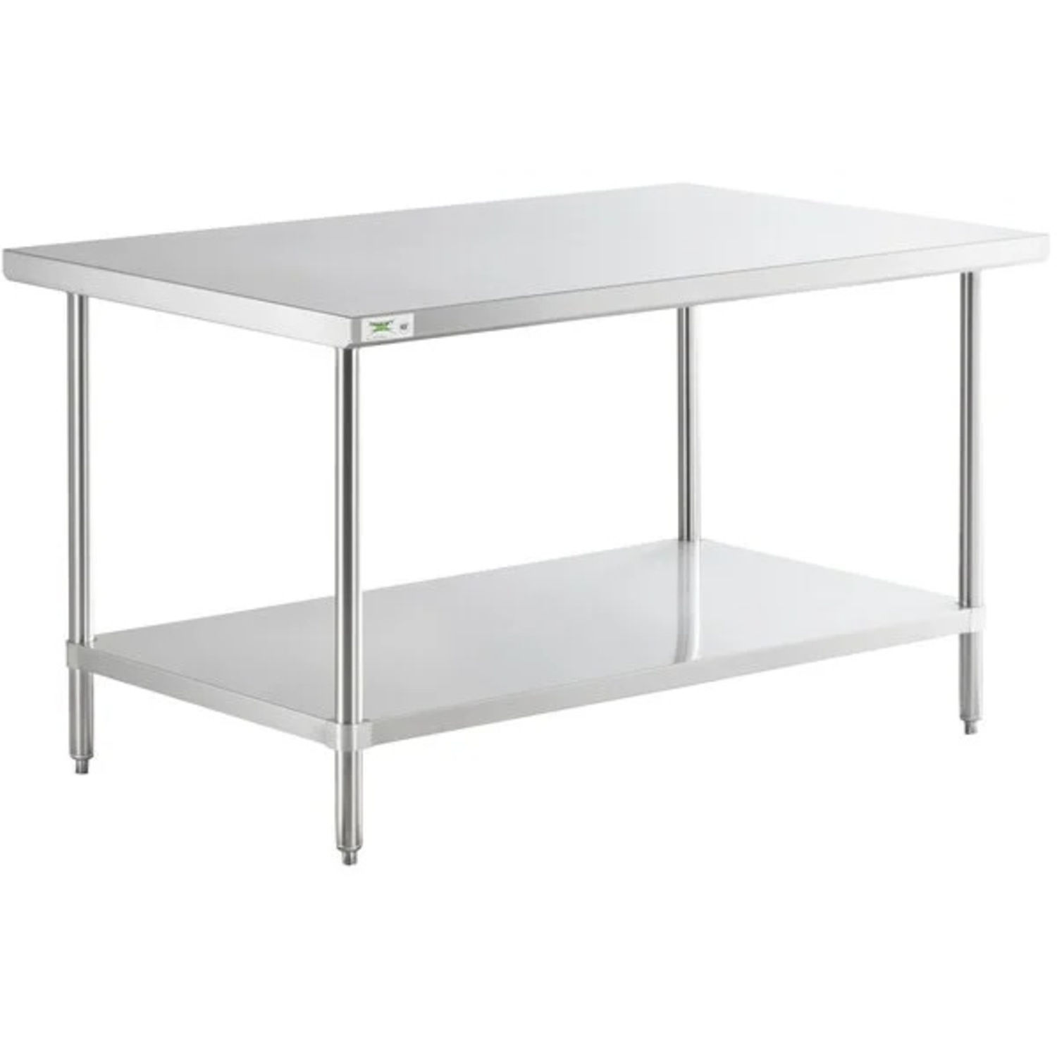 Silver Metal Kitchen Island - image-4