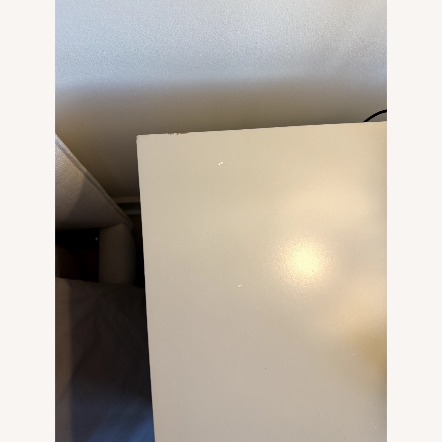 West Elm Audrey Nightstand White Wood Nightstands - image-3