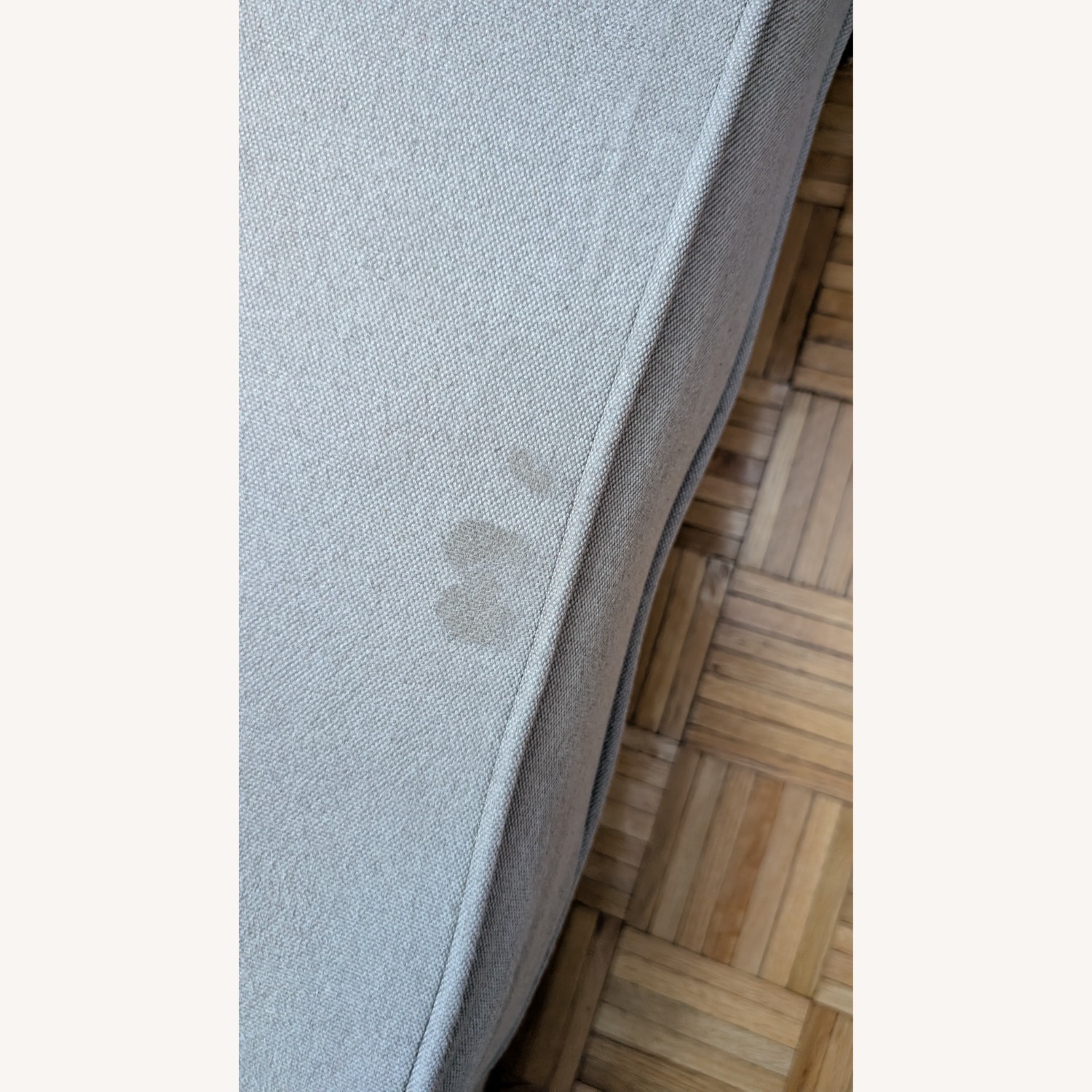 Wayfair Hana Light Gray Wood 3+ Seater Sofa - image-4