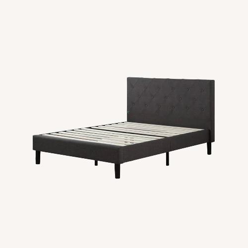 Used Zinus Shalini Upholstered Platform Bed for sale on AptDeco