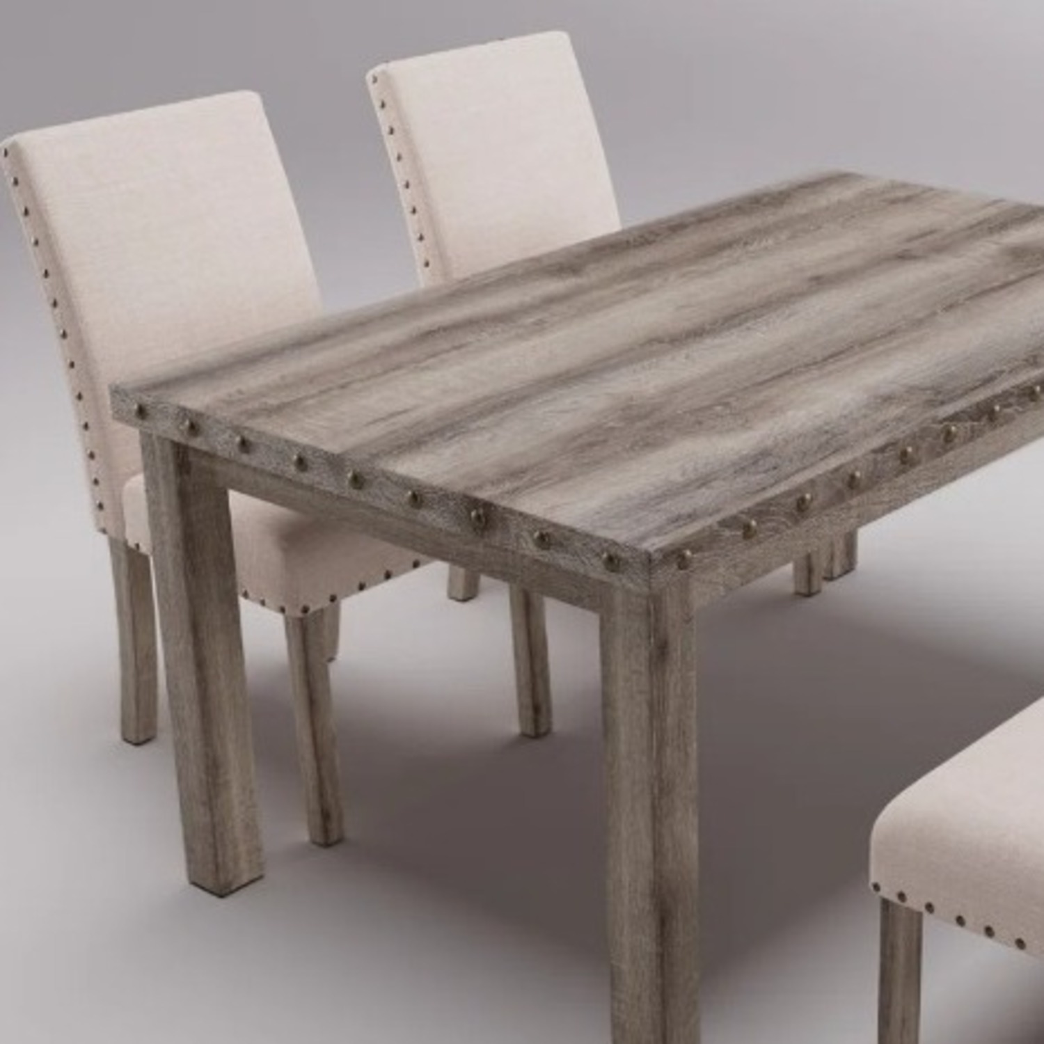 Downtown Chicago Natural Gracie Oaks Dining Set - image-1