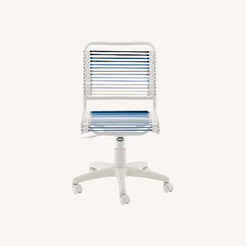 Used Container Store Blue Ombre Blue Nylon Office Chair for sale on AptDeco